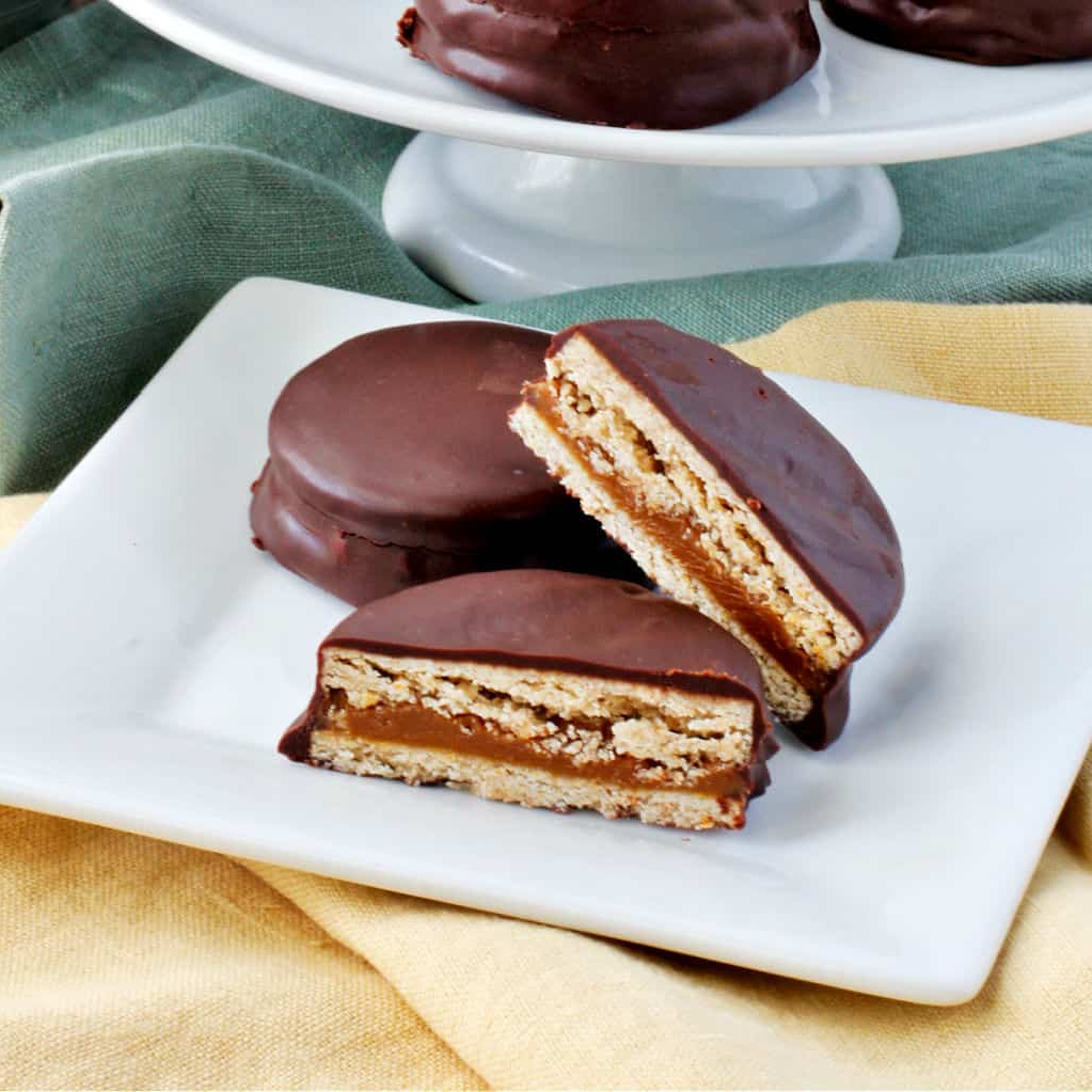 Chocolate Covered Sandwich Cookies