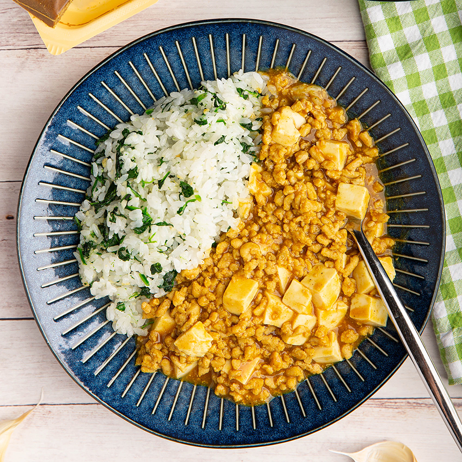 Ground Chicken and Tofu Curry