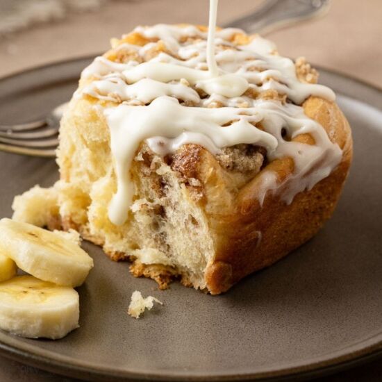 Banana Bread Cinnamon Rolls