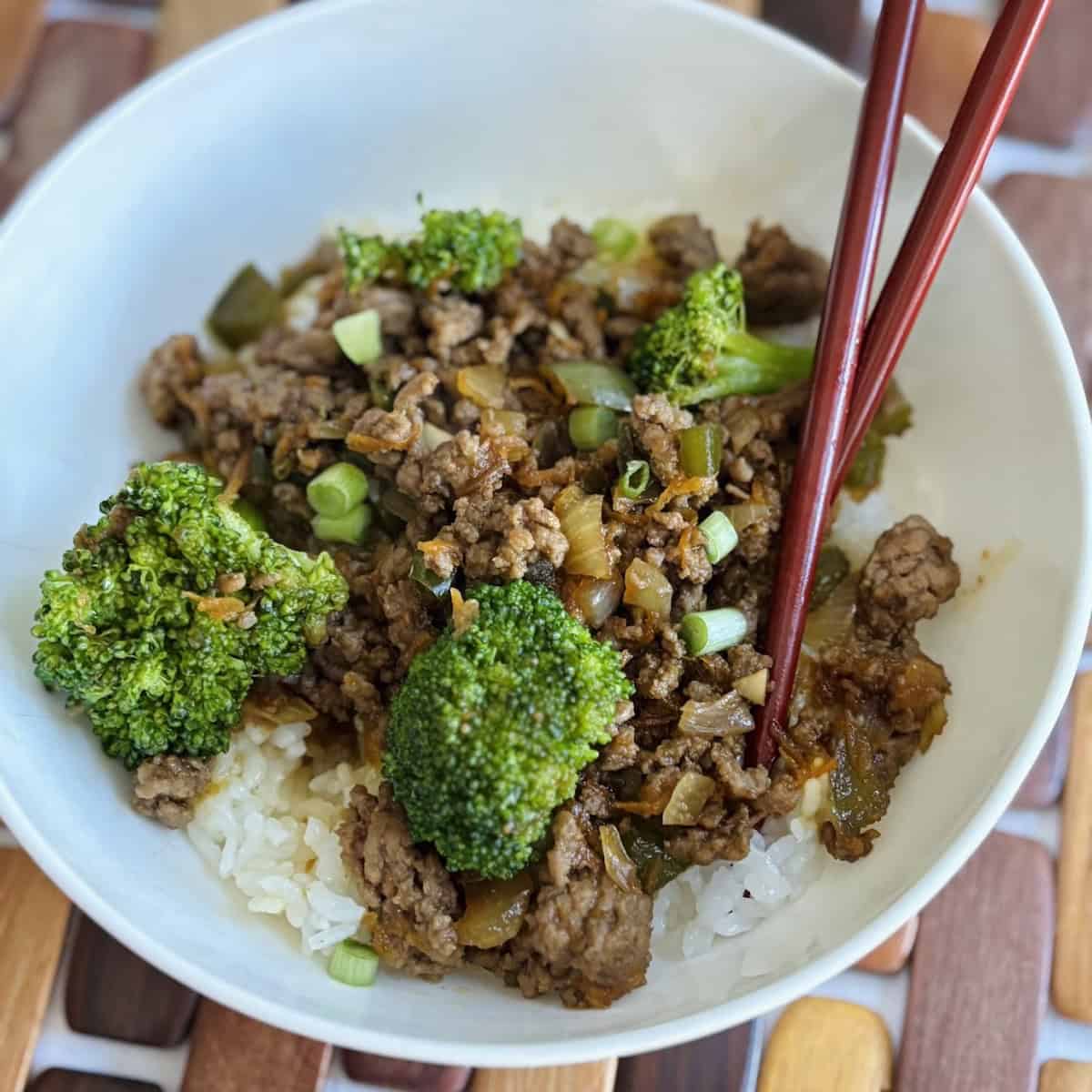 Easy Beef Teriyaki Bowl
