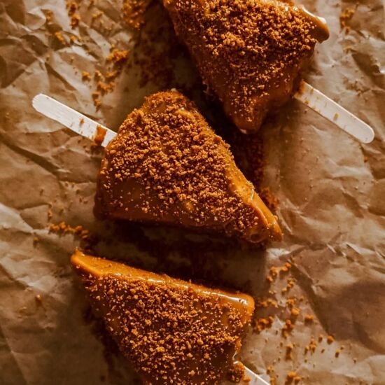 Frozen Biscoff Cheesecake Sticks