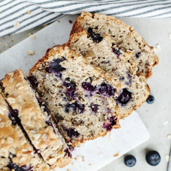 Blueberry Oatmeal Bread
