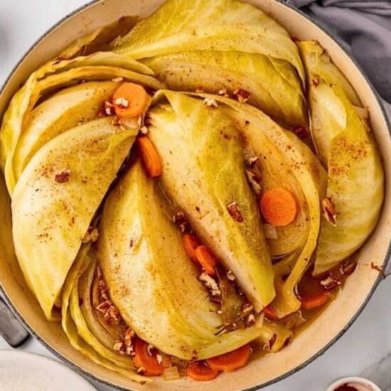 Simple Braised Cabbage