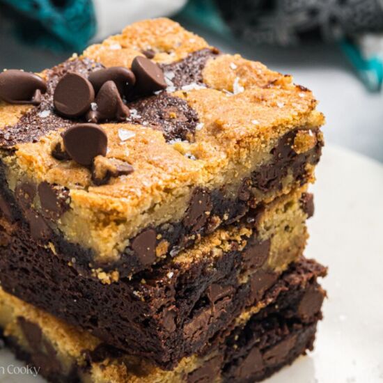 Brookies (Brownie Cookie Bars)