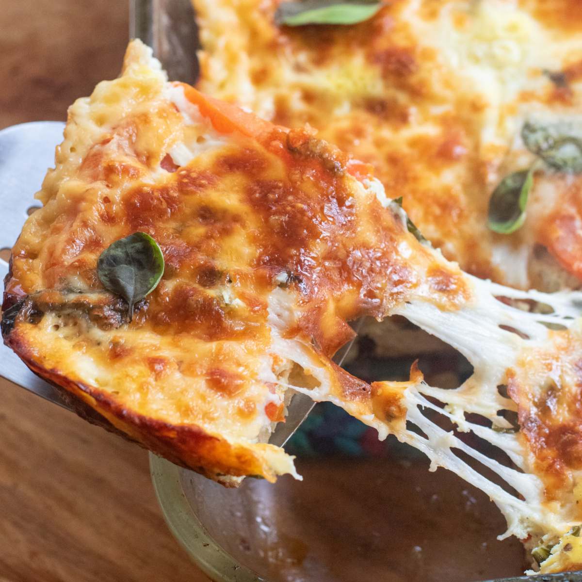 Caprese Breakfast Casserole