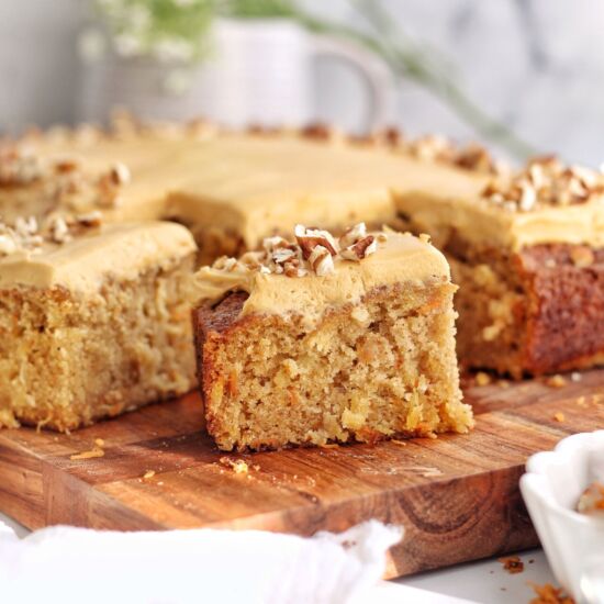 Carrot Cake Sheet Cake