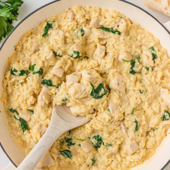 One Pot Chicken and Orzo