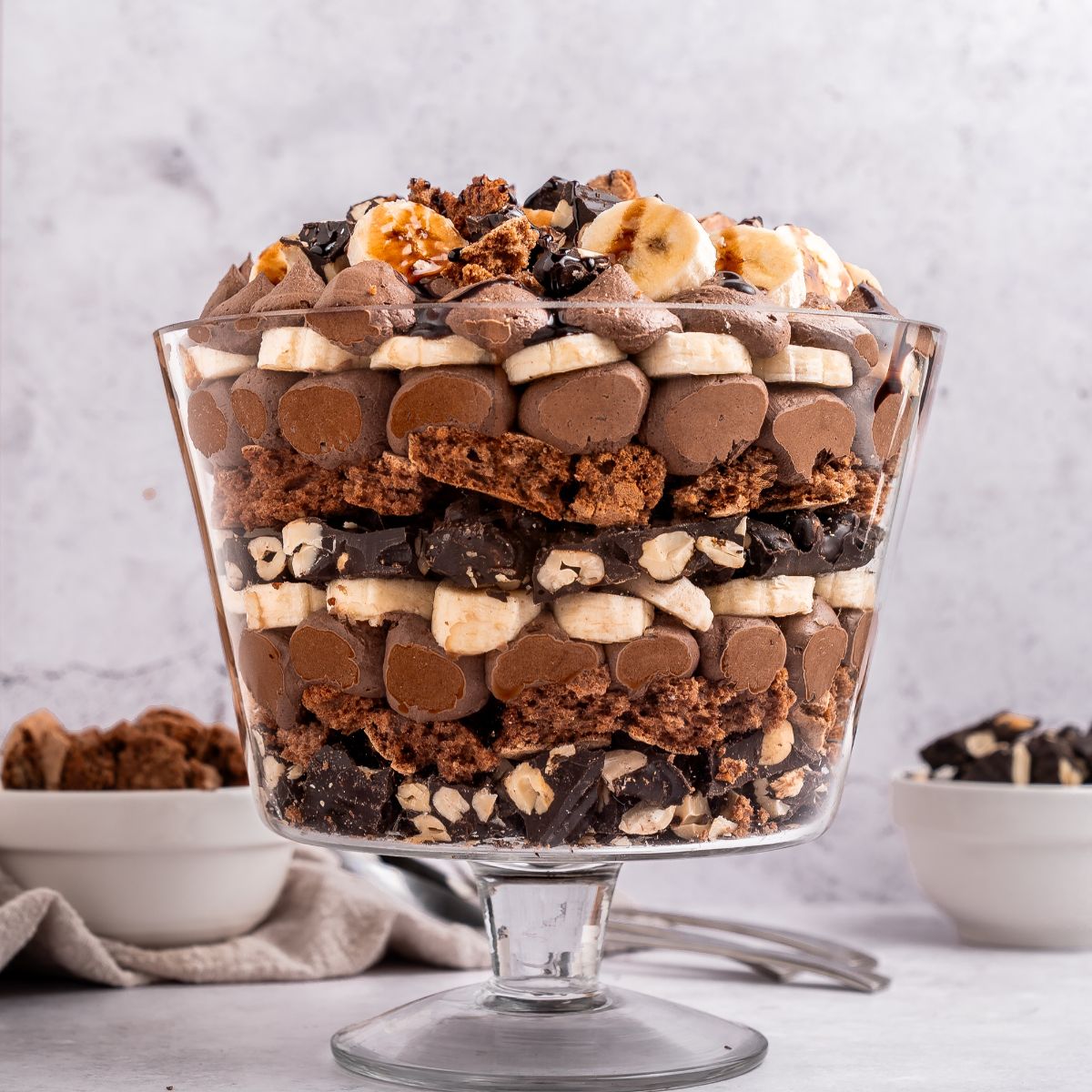 Chocolate Banana Cashew Trifle – GF