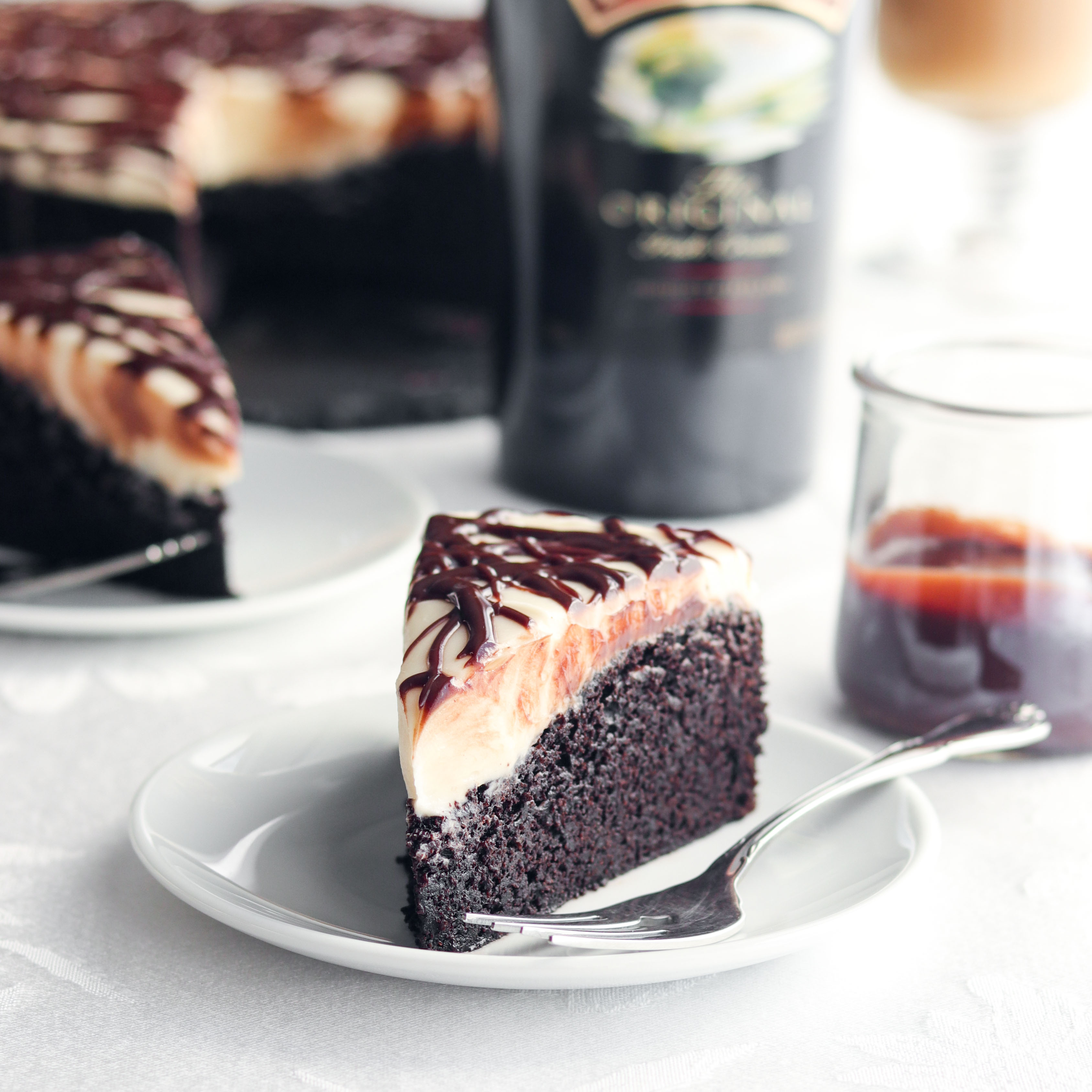 Chocolate Irish Cream Cake