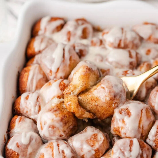 Cinnamon Roll Bites