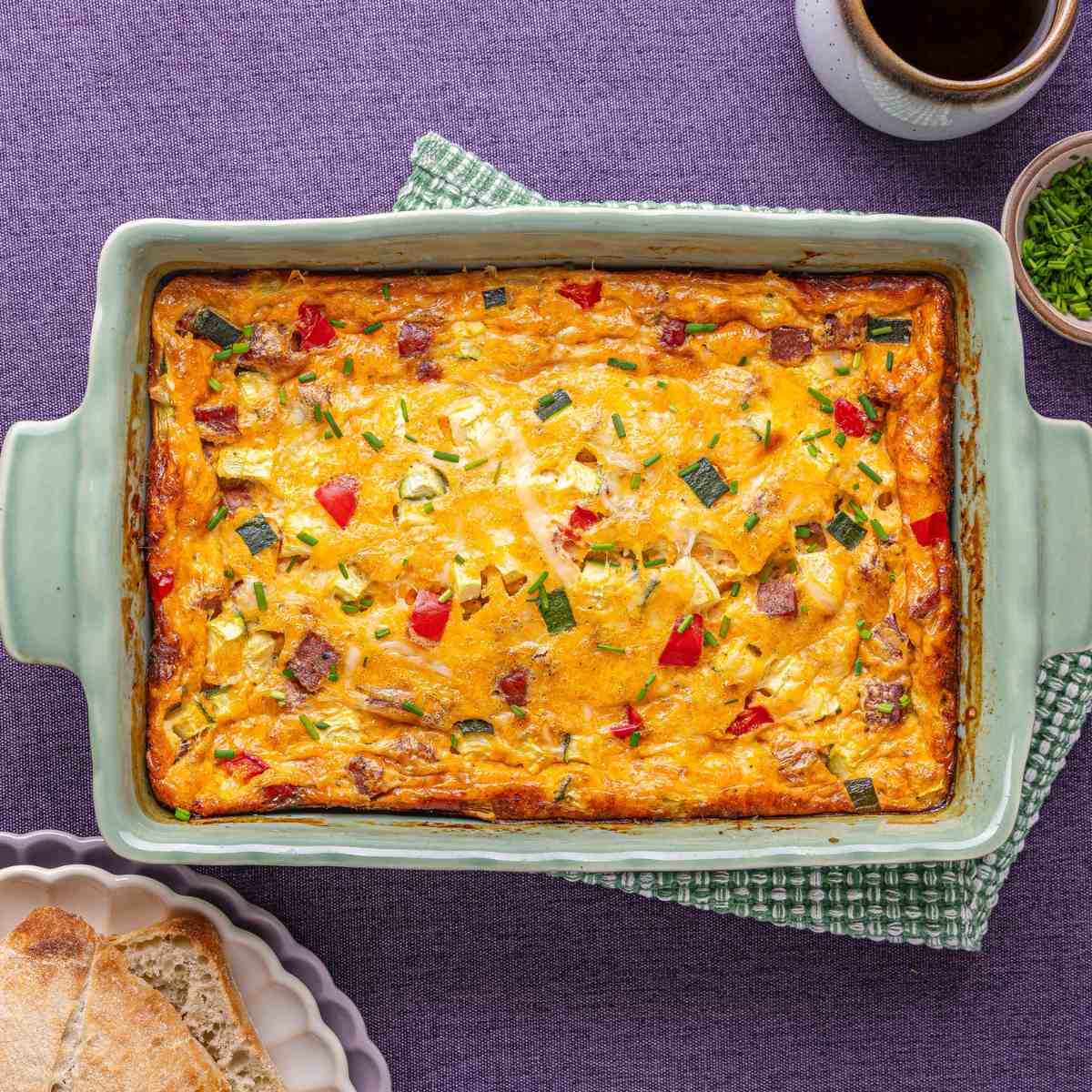 Cottage Cheese and Egg Casserole
