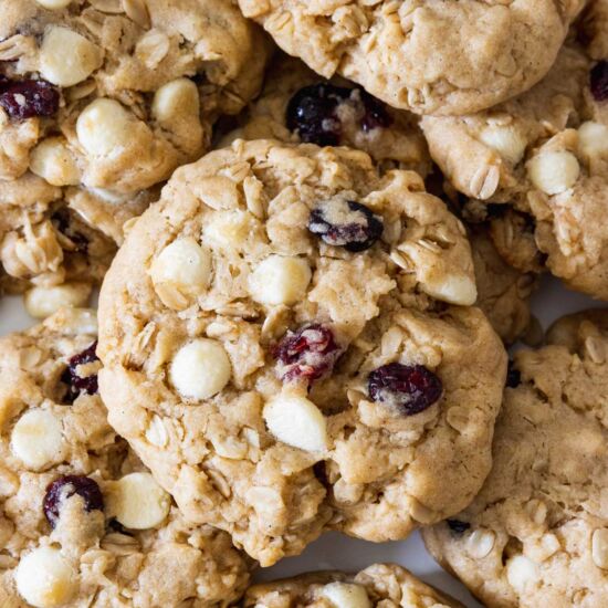 Cranberry White Chocolate Cookies