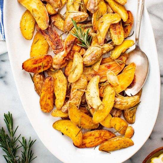 Crispy Roasted Fingerling Potatoes