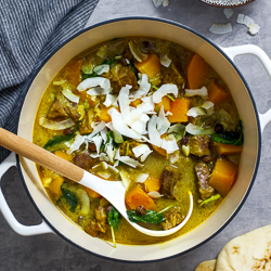 Curried Lamb and Butternut Stew