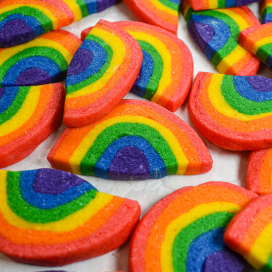 Rainbow Cookies