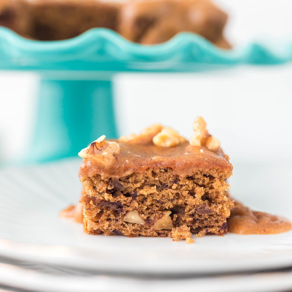 Date Cake with Toffee Sauce