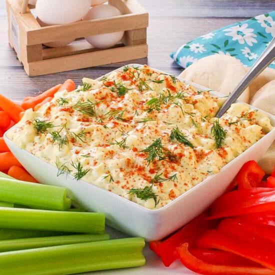 Dill Deviled Egg Dip