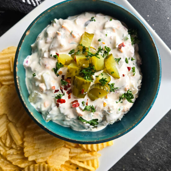 Creamy Dill Pickle Dip