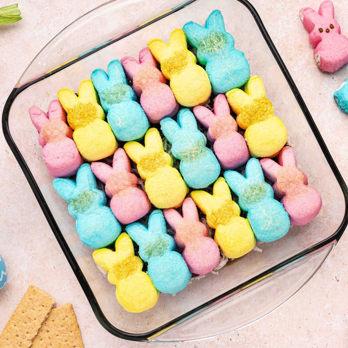 4-Ingredient Peeps S’mores Dip