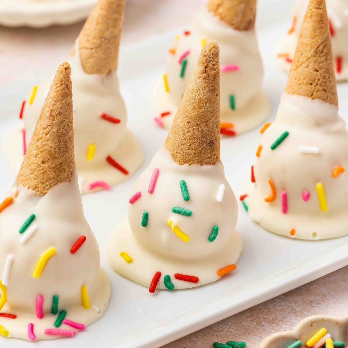 Ice Cream Cone Cake Pops