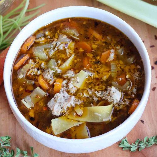 Gluten Free Chicken Noodle Soup