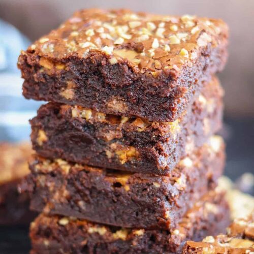 Heath Bar Brownies