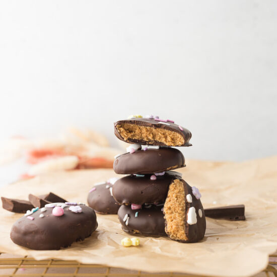 Cashew Butter Reese’s Eggs