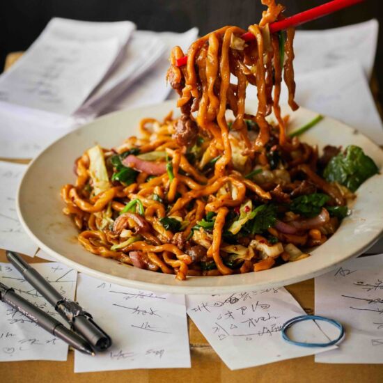 Nanking Noodles with Shredded Pork