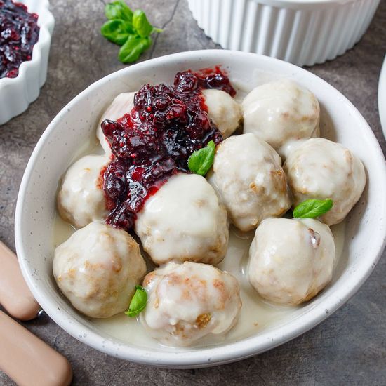 IKEA Copycat Swedish Meatballs