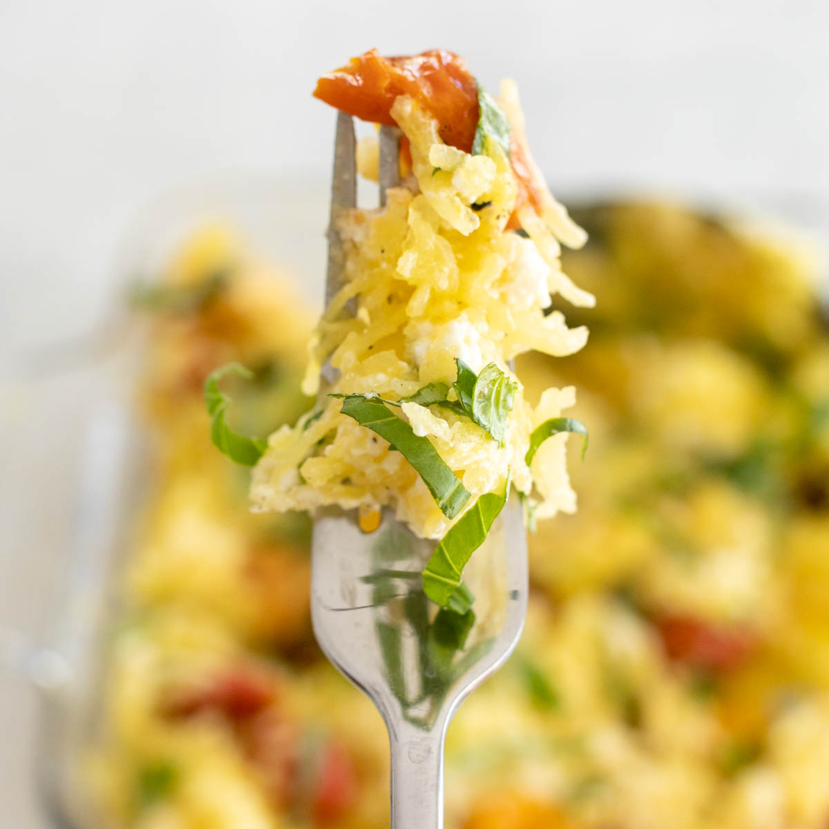 Baked Feta Spaghetti Squash