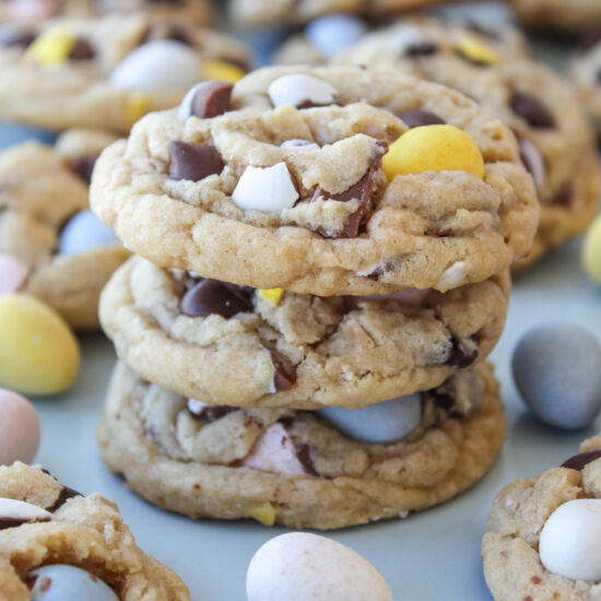 Cadbury Egg Cookies