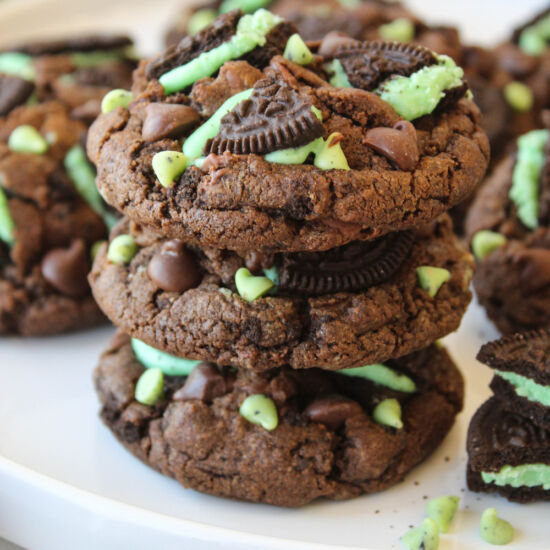 Chocolate Mint Oreo Cookies