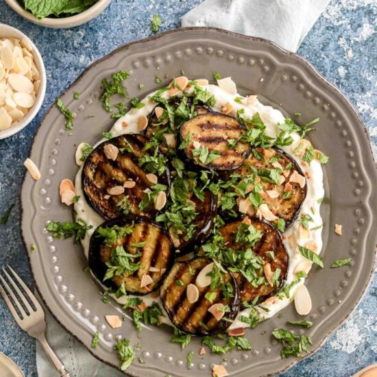 Grilled Aubergine