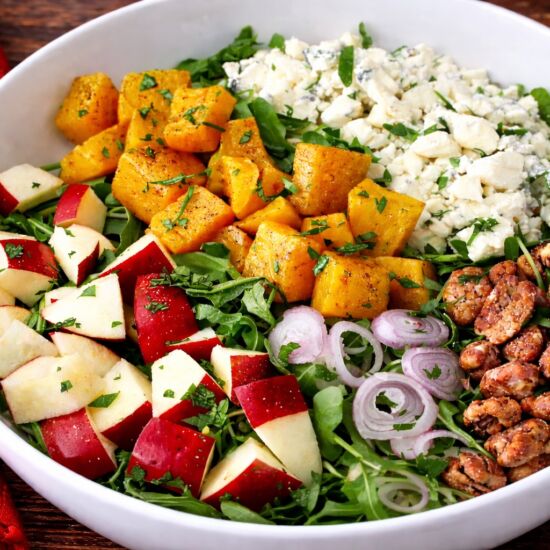 Roasted Butternut Squash Fall Salad