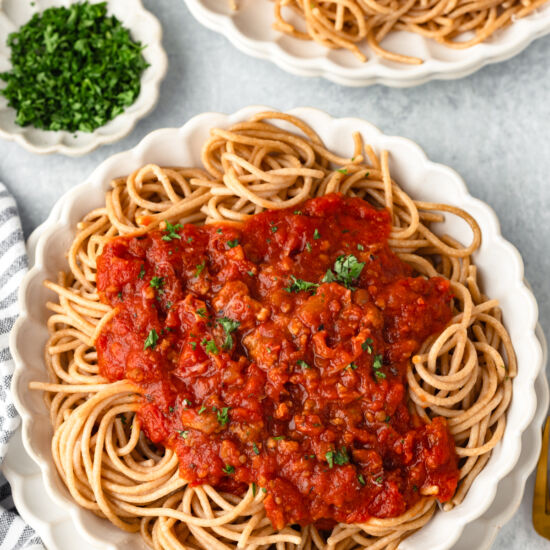 Italian Sausage Spaghetti