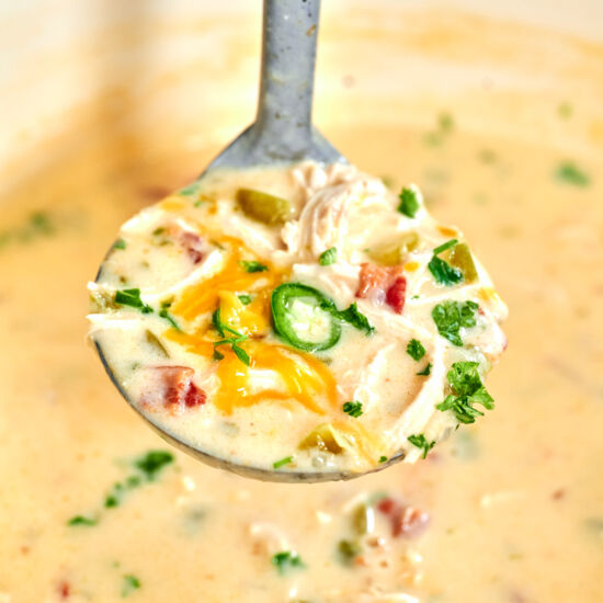 Jalapeno Popper Chicken Soup