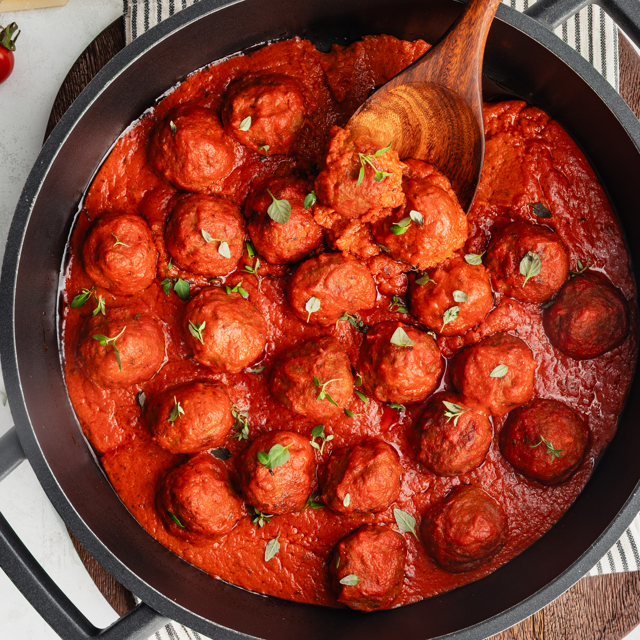 Creamy Tomato Meatball Sauce