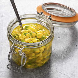 Lemon-Lime, Corn, Jalapeno Relish