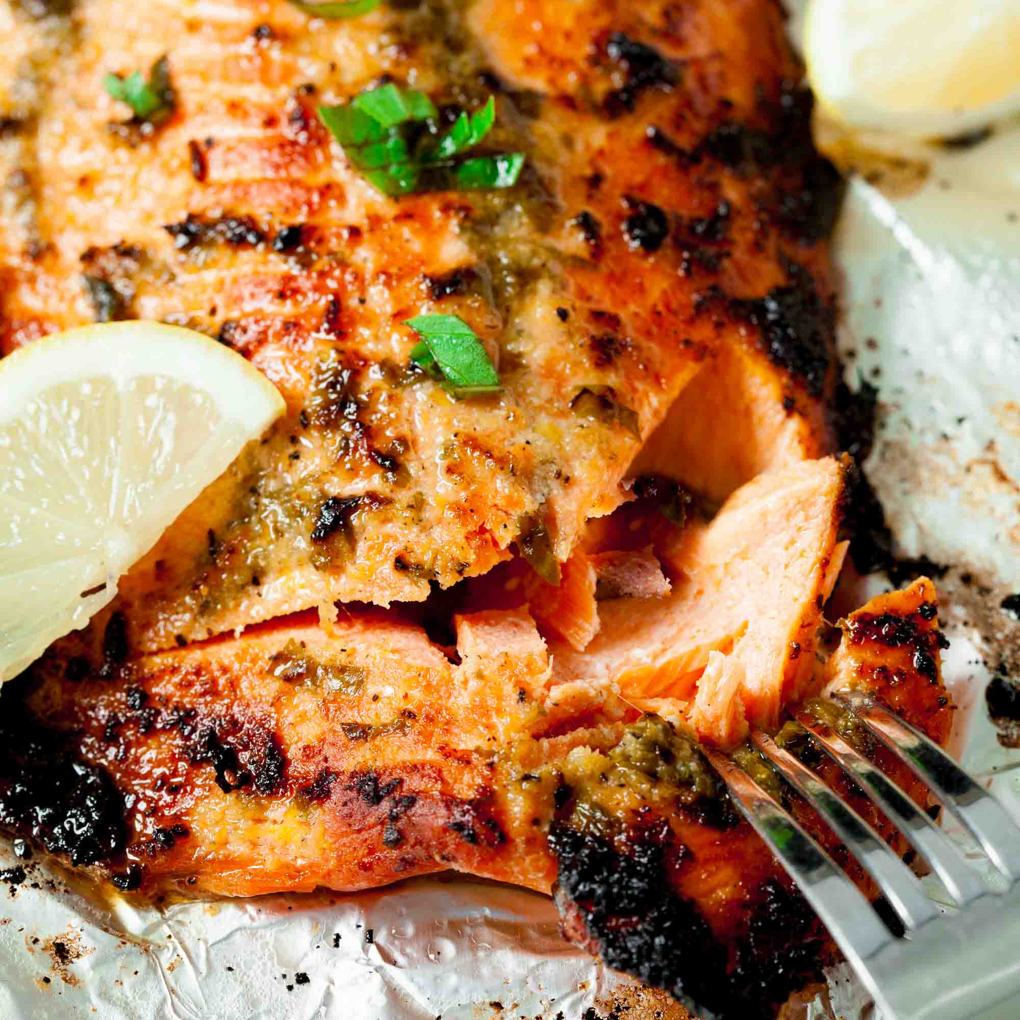 Super Tender Lemon Pepper Salmon