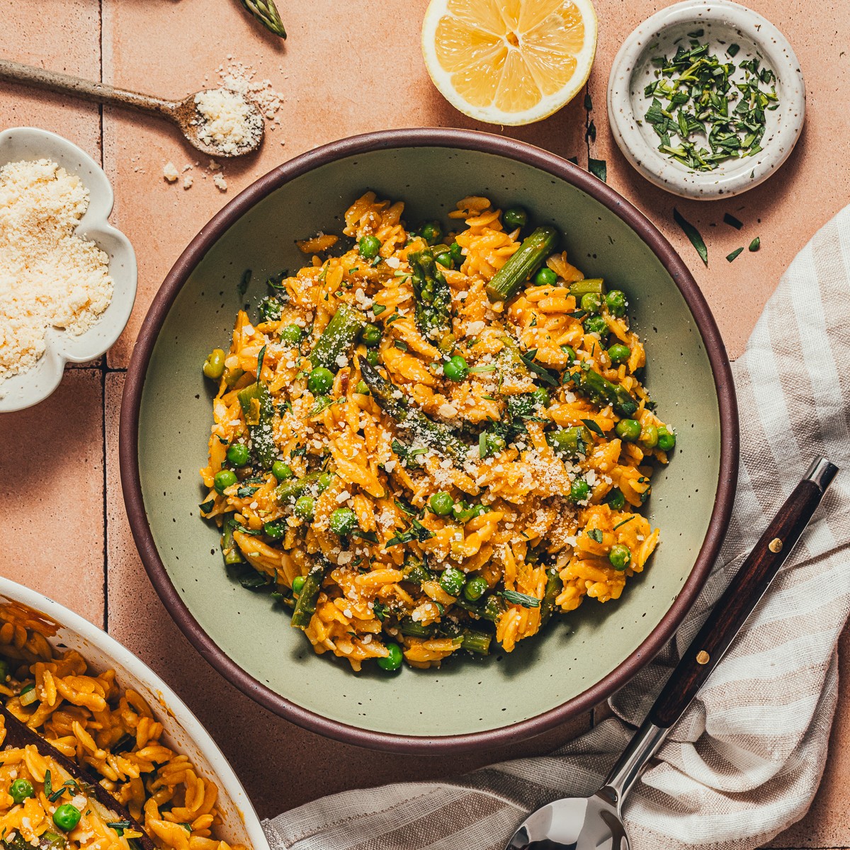 Lemony One Pot Orzo