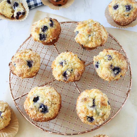Mackinac Blueberry Muffins