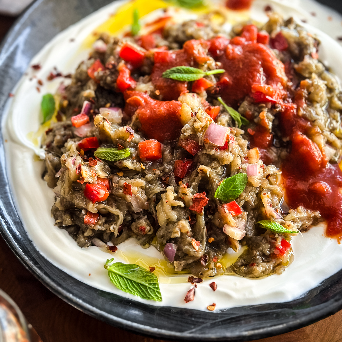 Melitzanosalata-Greek Eggplant Dip