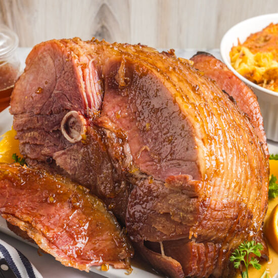 Orange Glazed Ham