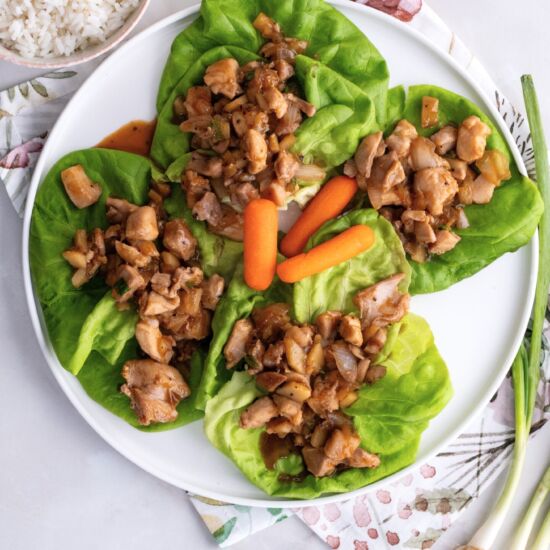 30-Minute Chicken Lettuce Wraps