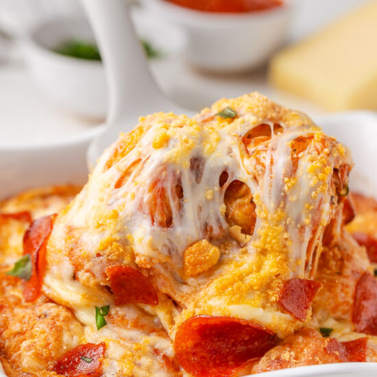 Bubble Pizza with Biscuits