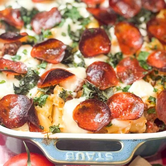 Pizzaiolo Pasta (Pizza Pasta Bake)