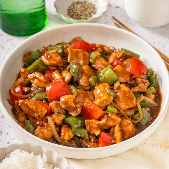 Black Pepper Chicken