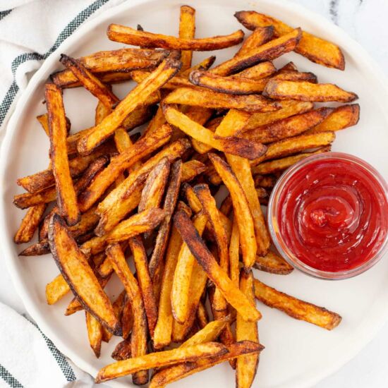 Homemade Oven Baked French Fries
