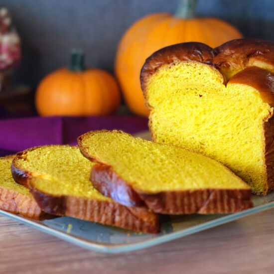 Pumpkin Brioche