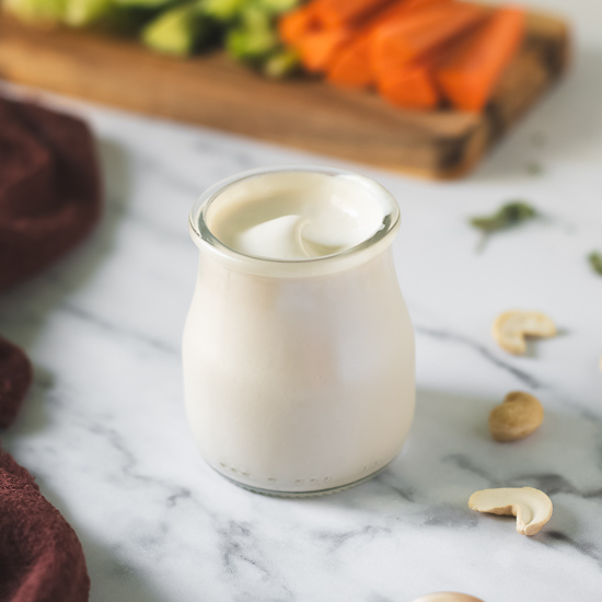 Roasted Garlic Cashew Dip (DF)